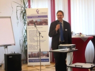 <br /><strong>Begrüßung durch Dr. Andreas Bach, </strong><br />Geschäftsführer CE-Consult Curt Ebert GmbH & Co. KG (Projektträger)<br /><br />